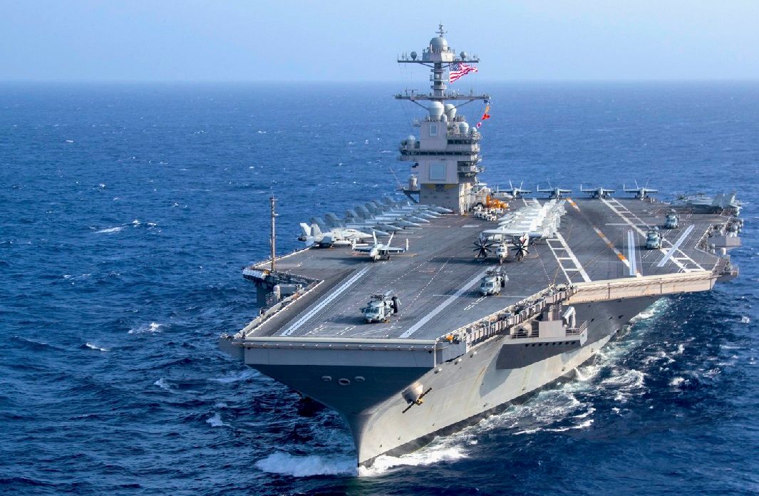 The Power Of Uss Gerald Ford Kapal Terbesar Termahal Dan Tercanggih