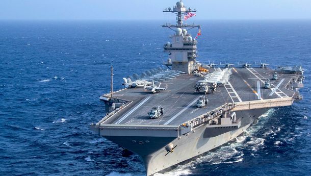 Inilah USS Gerald R. Ford, Kapal Perang Terbesar di Dunia