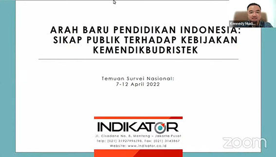 Survei Indikator Politik Indonesia, Lebih dari 75 Persen Warga Puas terhadap Kebijakan Kemendikbudristek