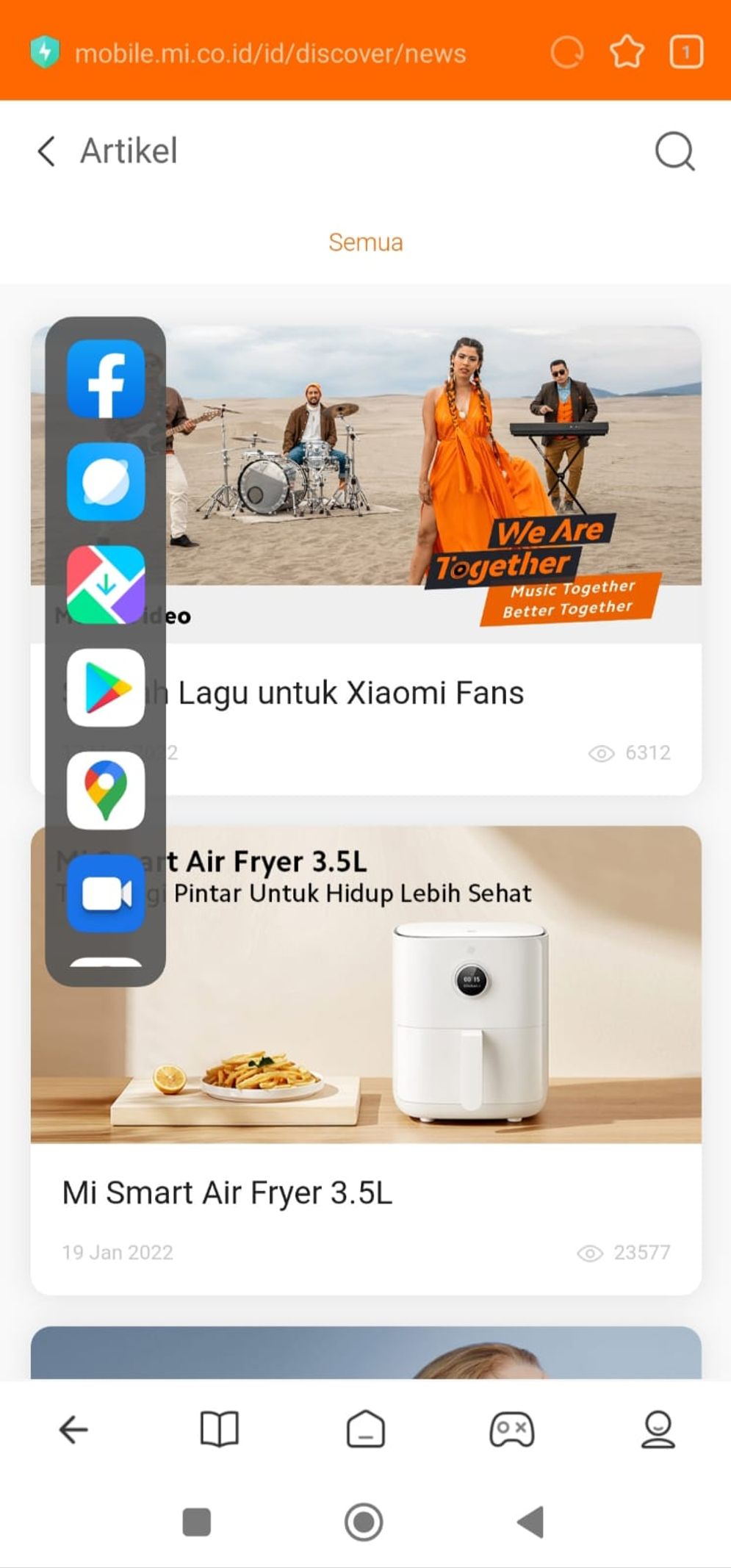 Fitur side bar Redmi Note 11 Pro untuk tingkatkan produktivitas.jpeg