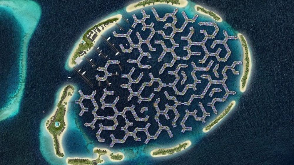 Maladewa sedang mengembangkan proyek kota terapung di lepas pantainya.