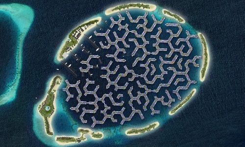 Maladewa sedang mengembangkan proyek kota terapung di lepas pantainya.