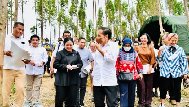Di Hadapan Para Pemred Media, Presiden Jokowi: 'Istana  dan Fasilitas Publik IKN Mulai Dibangun Juli Ini'