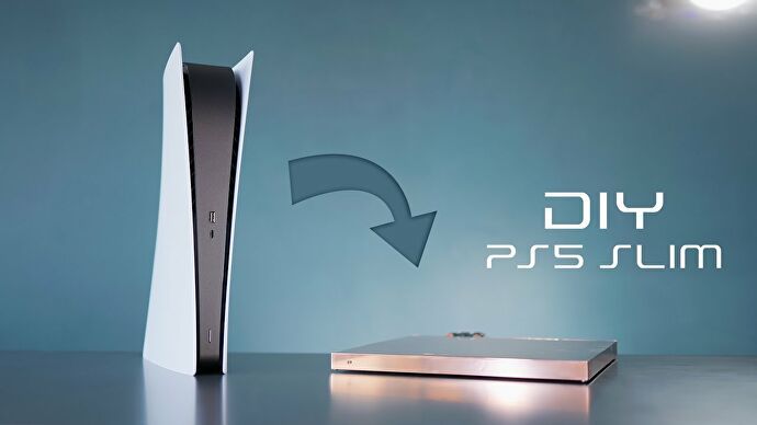 Seorang Youtuber asal Inggris menciptakan versi ramping dari PS5 yang belum dirilis.