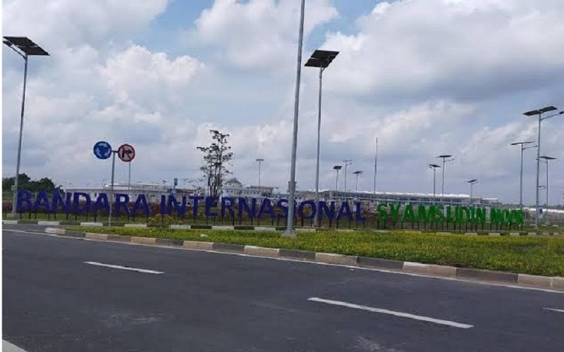 Akses Bandara Syamsuddin Noor di Kota Banjarbaru, Kalimantan Selatan. (Source: MC Kalsel)