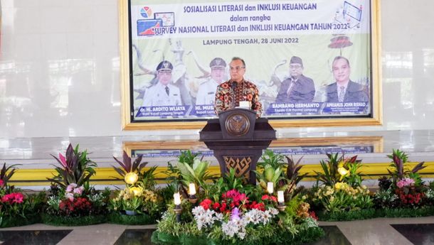 OJK Lampung - Pemkab Lampung Tengah Edukasi Produk dan Layanan Jasa Keuangan
