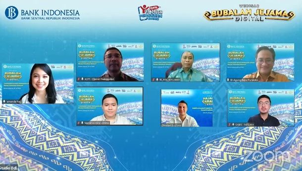 Webinar Bubalah Jejama Digital, Langkah BI Lampung Literasi Sistem Pembayaran Non Tunai