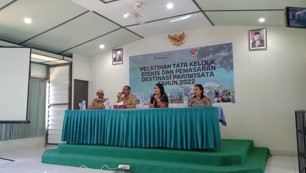 40 Peserta Ikuti Pelatihan Tata Kelola Bisnis dan Pemasaran Destinasi Pariwisata Tahun 2022