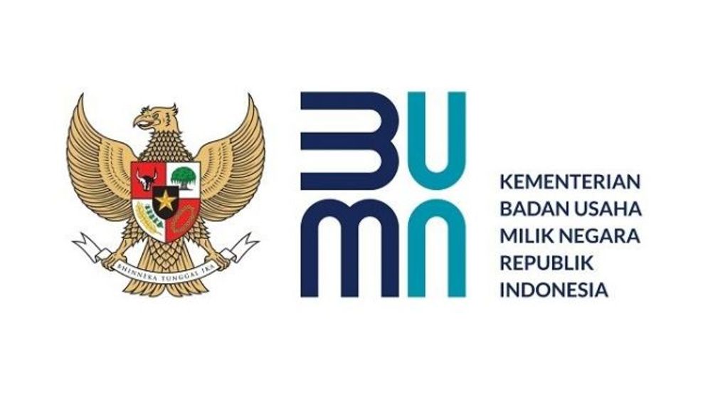 Ilustrasi logo BUMN.