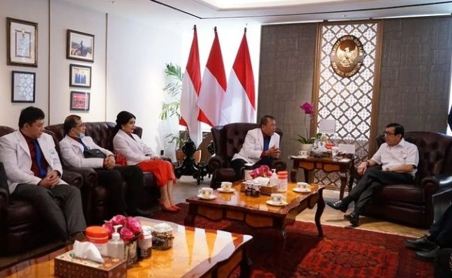 Pertemuan Menteri Yasonna dengan Pengurus PDSI. (Foto:istimewa)