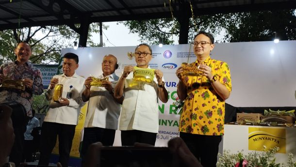 Kementerian Perdagangan Luncurkan Minyakita Rp14.000 per Liter