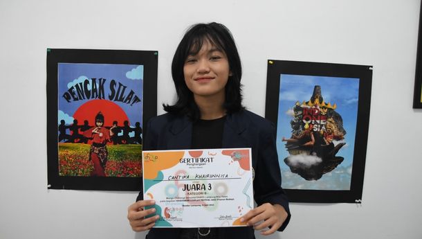 Mahasiswa DKV IIB Darmajaya Juara 3 Lomba Komik Ohayo Drawing School