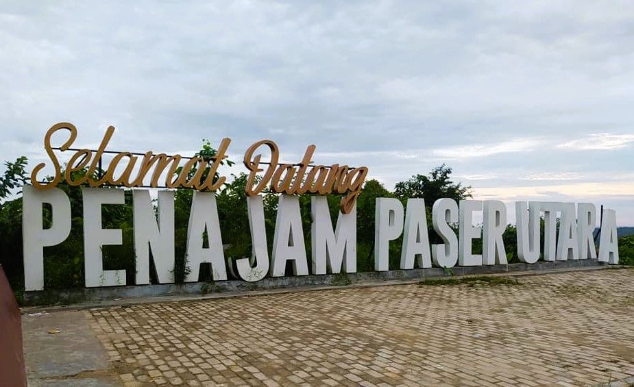 City sign Kabupaten Penajam Paser 