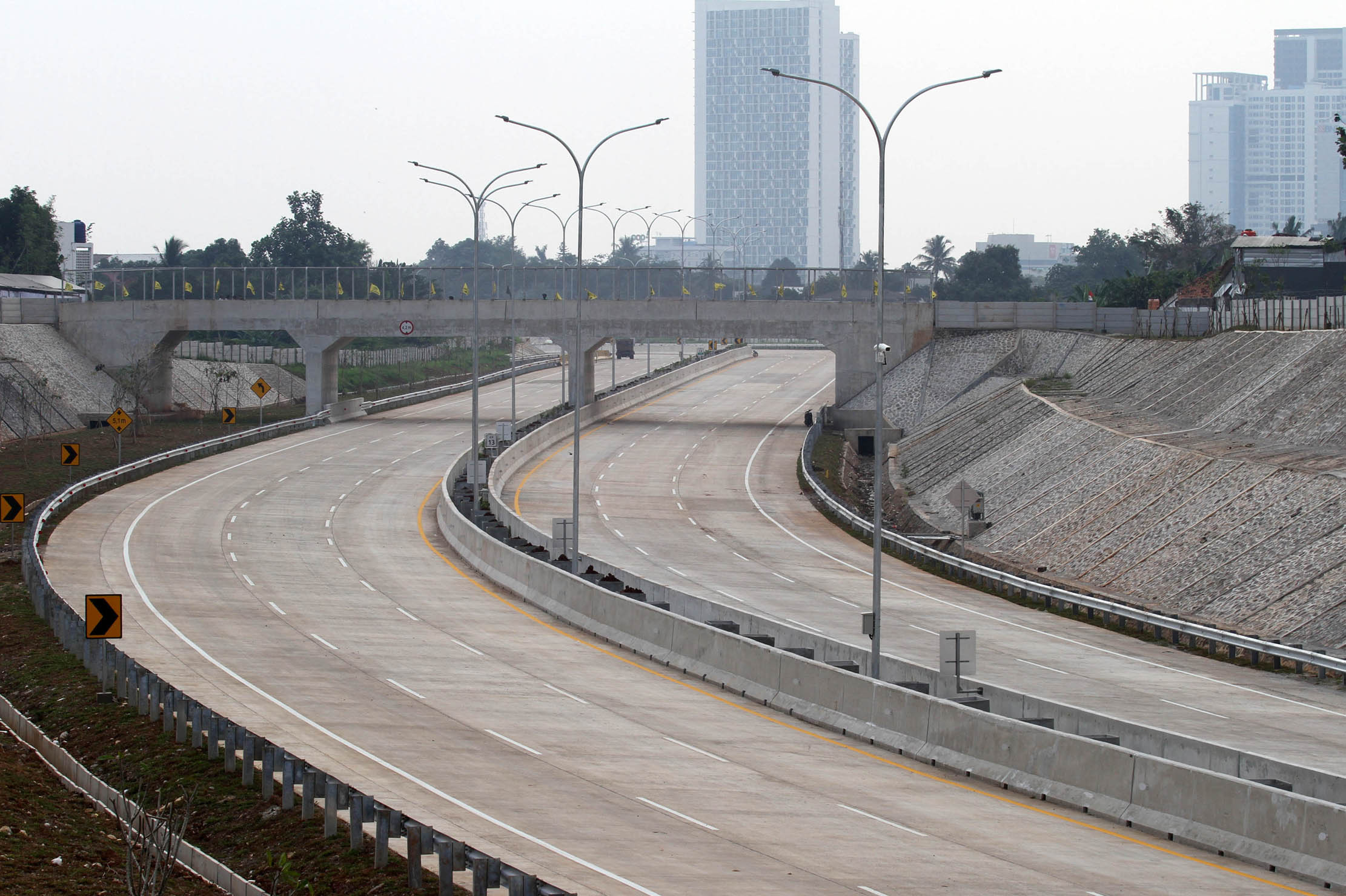 Jalan Tol Serpong-Balaraja Seksi 1A Mulai Jalani Uji Laik Fungsi ...