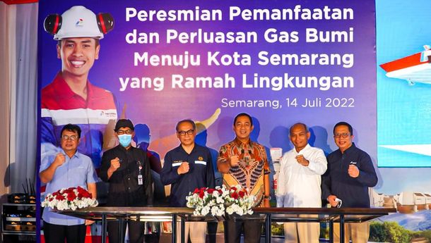 Dirjen Migas Resmikan SPBG Penggaron dan Mangkang untuk Dorong Transisi Energi