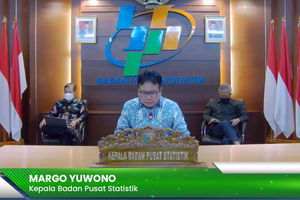 Kepala Badan Pusat Statistik (BPS) Margo Yuwono 