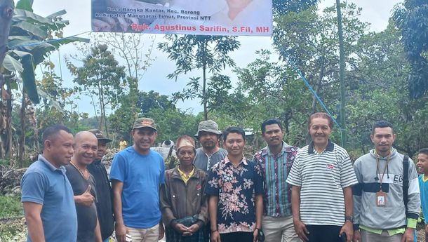Kelompok Lodos 5 Desa Bangka Kantar,  Matim  Antusias  Sambut Program Pembiakanan secara Modern 