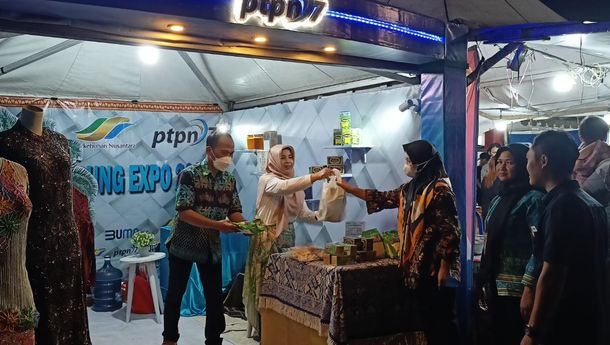 PTPN VII Ikut Pamerkan Produk Dalam Begawi dan Expo HUT Bandar Lampung