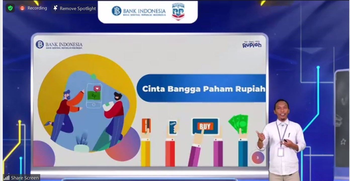 Kantor Perwaakilan Bank Indonesia Balikpapan kembali menggelar Sekolah Peduli Rupiah  Tahun 2022