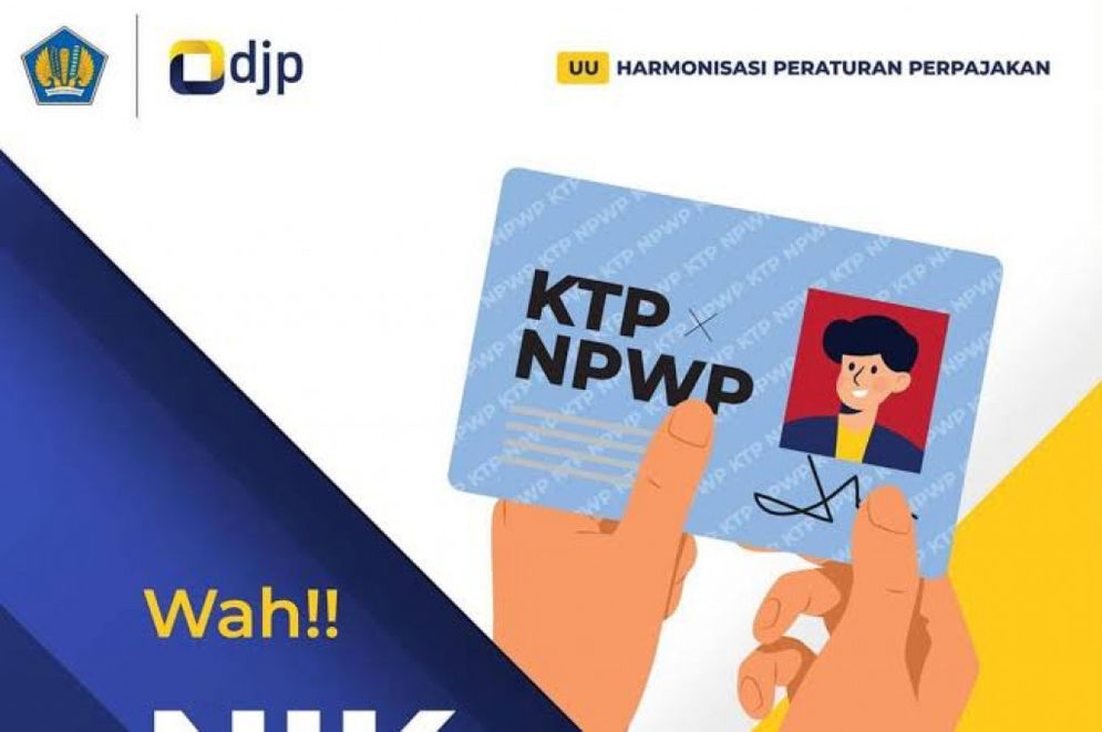 Direktorat Jenderal Pajak Kementerian Keuangan akan segera memberlakukan Nomor Induk Kependudukan (NIK) sebagai Nomor Pokok Wajib Pajak atau NPWP.