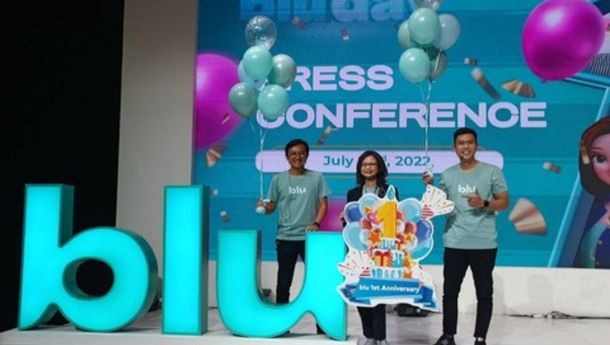 Genap Satu Tahun, DPK Platform Bank Digital Blu Tembus Rp4,4 Triliun