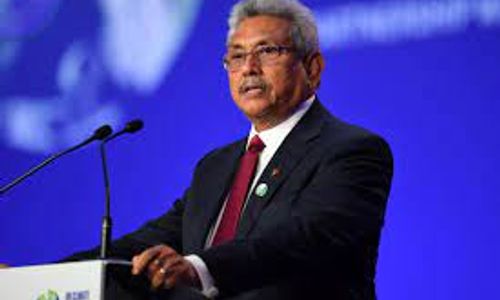 Kelompok HAM ajukan penangkapan terhadap mantan Presiden Sri Lanka.