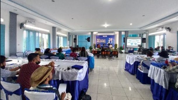 BAKTI Kominfo Gandeng Dekranasda Matim dan Bank NTT Gelar Seminar Digitalisasi bagi Pelaku UMKM