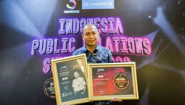 KAI Sabet Penghargaan Corporate Reputation Award