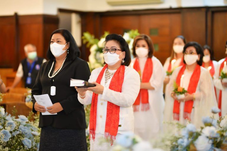 PPTM Menggelar ibadah syukur. (Foto:istimewa)