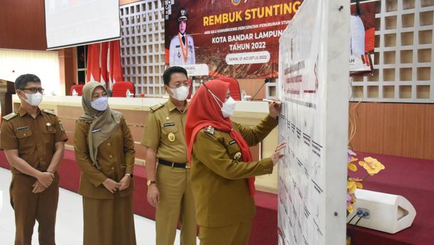 Bandar Lampung Targetkan Tekan Angka Stunting hingga Nol Persen