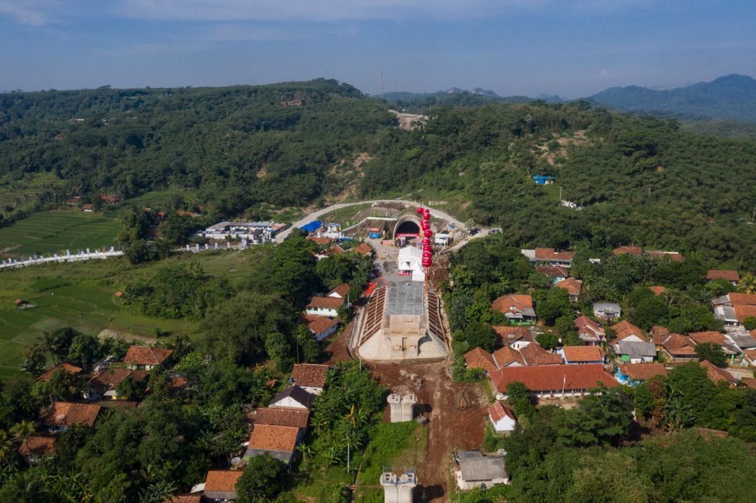 Terowongan kereta cepat Jakarta-Bandung