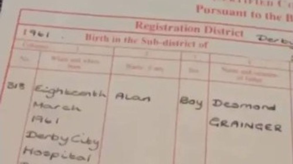 Pria asal Inggris ini telah menggunakan nama yang salah sepanjang hidupnya.