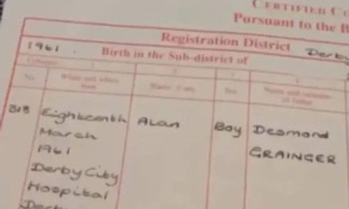 Pria asal Inggris ini telah menggunakan nama yang salah sepanjang hidupnya.