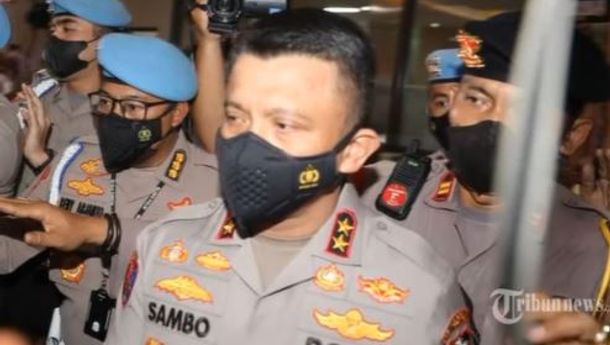 Inspektur Jenderal Ferdy Sambo Sudah Ditahan Sabtu Malam