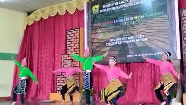 Puluhan Siswa SMP Bersaing Ketat dalam Ajang FLS2N Tingkat Kecamatan Ruteng, Ini Hasilnya