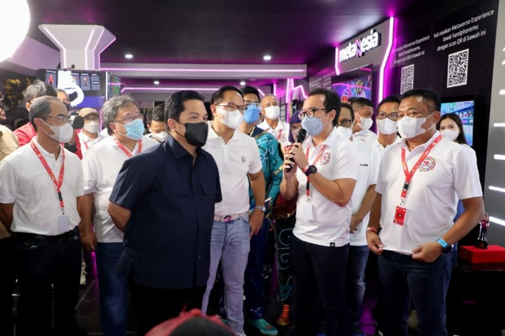 Telkom Resmi Luncurkan metaNesia, Erick Tohir: Saya Harap Saling Untung