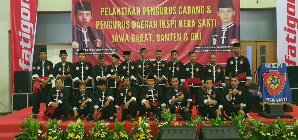 Pengurus Cabang Kota Bandung Perguruan Pencak Silat IKS PI Kera Sakti Dilantik