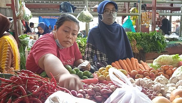 Harga Bawang Merah di Bandar Lampung Turun Rp5 Ribu per Kilogram