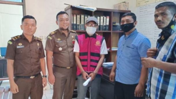 Diduga Korupsi Dana Desa Rp544 Juta, GSK, Kades Bangka Lao, Ruteng,  Ditahan Kejari Manggarai