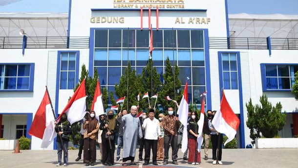 HUT RI ke-77 IIB Darmajaya Siap Kibarkan 1.500 Bendera Merah Putih