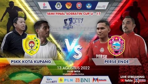 Malam ini,  Rebut Tiket ke  Babak Final Soeratin Cup: Perse Vs PSK Kupang, PSN Ngada vs Perseftim Flotim