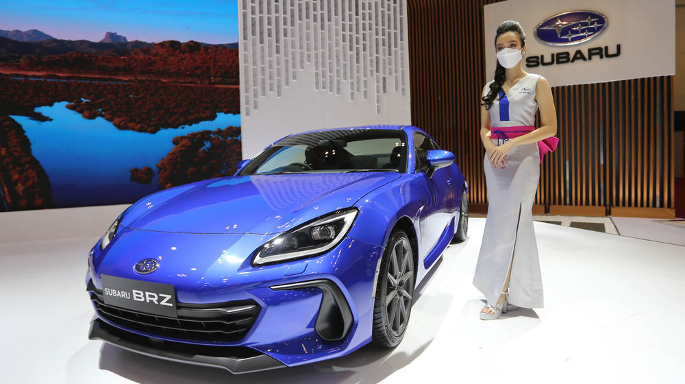 Penampilan Perdana Subaru Di GIIAS - Panji 1.jpg