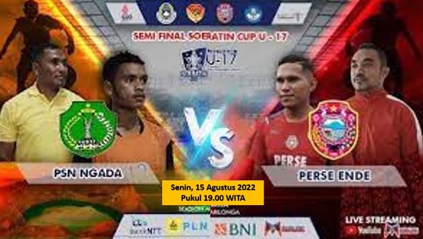 Laga Final Soeratin Cup 2022: PSN Ngada dan Perse Ende Janjikan Permainan Terbaik Sekaligus Menghibur