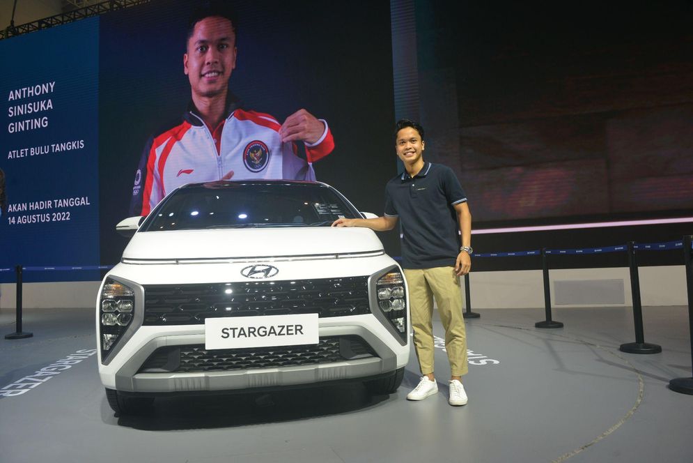 Anthony Ginting dan Hyundai Stargazer