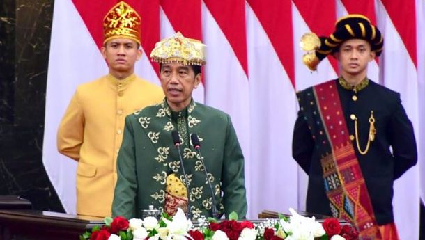 Presiden RI, Joko Widodo Kemukakan Lima Agenda Besar Nasional