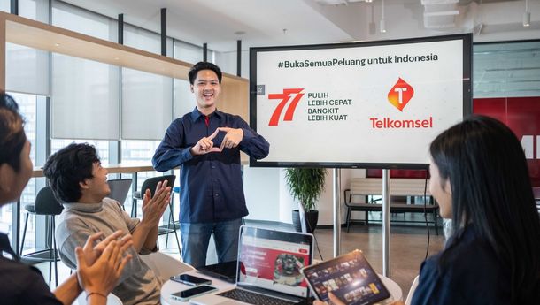 Maknai Kemerdekaan, Telkomsel Konsisten #BukaSemuaPeluang untuk Indonesia