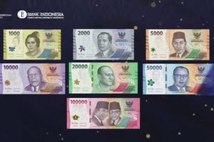 BI Resmi Luncurkan 7 Uang Kertas Baru dengan Gambar 8 Pahlawan Indonesia