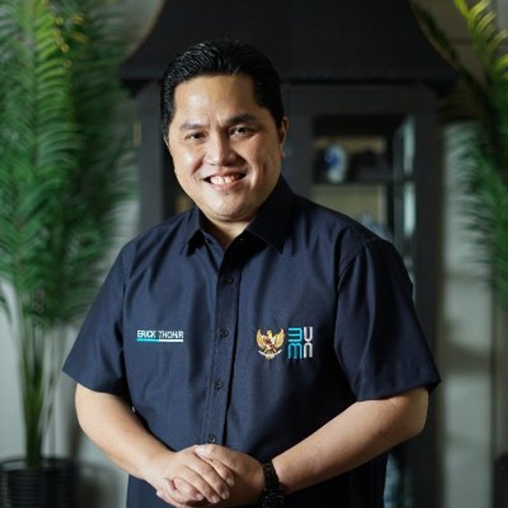 Lancarkan Ekonomi Warga, Erick Thohir Resmikan Jembatan di Banten