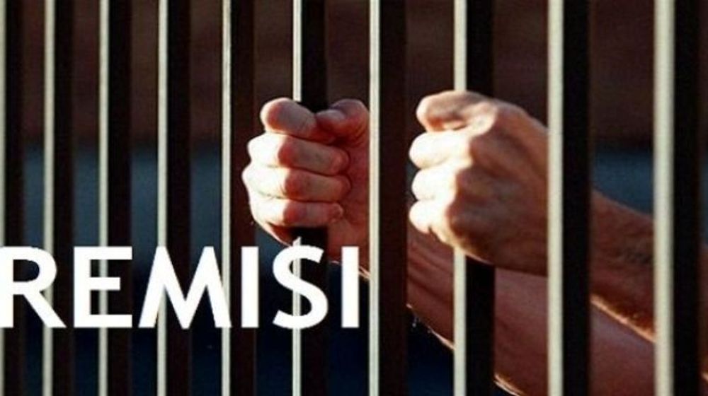 Ilustrasi narapidana mendapat remisi. 