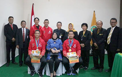 Univet Bantara Apresiasi Mahasiswa Peraih Medali ASEAN Para Games 2022